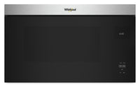 Whirlpool 1.1 Cu. Ft. Flush Over-the-Range Microwave with 900 Watts Cooking - Fingerprint Resistant … | Four à micro-ondes à hotte intégrée Whirlpool de 1,1 pi³ à installation affleurée avec cuisson à 900…