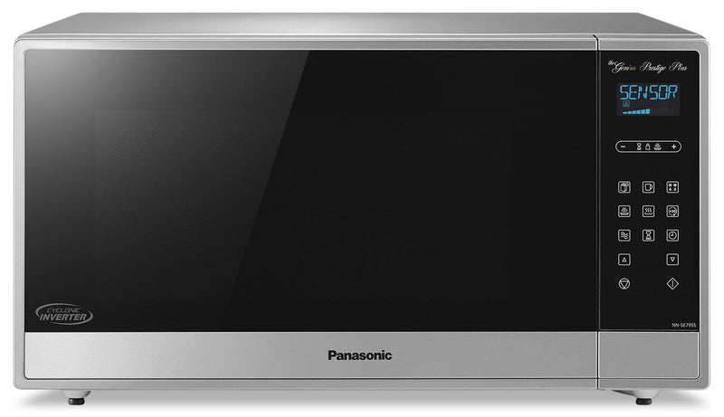 Panasonic 1.6 Cu. Ft. Countertop Microwave with Cyclonic Inverter™ - NNSE795SC | Four à micro-ondes de comptoir Panasonic de 1,6 pi3 - NNSE795SC | NNSE795C