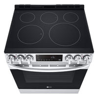 LG 6.3 Cu. Ft. Smart Electric Range with Air Fry - LSEL6333F 