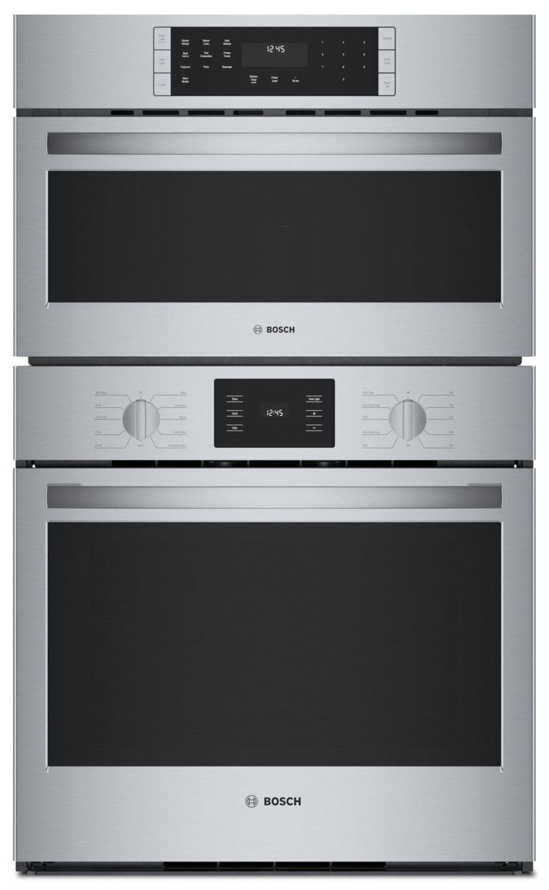 Bosch 30" 500 Series Microwave Combination Wall Oven - HBL5754UC 