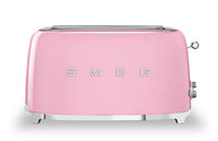 Smeg 4-Slice Long-Slot Toaster - TSF02PKUS|Grille-pain Smeg à fentes longues pour 4 tranches - TSF02PKUS