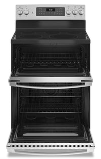 GE 6.6 Cu. Ft. Double-Oven Freestanding Electric Range - JBS86SPSS 