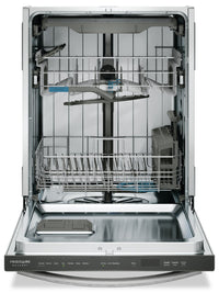 Frigidaire Gallery 24" 47 dBA Built-In Top-Control Dishwasher - Smudge-Proof™ Stainless Steel - GDSH… | Lave-vaisselle encastré Frigidaire Gallery de 24 po et de 47 dBA avec commandes sur le dessus - acie…