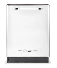 Classic Retro by Unique 24" 45 dBA Top-Control Dishwasher - Marshmallow White - UGP-24CR DW W | Lave-vaisselle Classic Rétro par Unique de 24 po et de 45 dBA avec commandes sur le dessus - blanc guimauve - UGP-24CR DW W | U24CRDWW