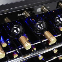 Danby 5.7 Cu. Ft. 60-Bottle Built-In Wine Cooler - Stainless Steel - DWC057A1BSS | Refroidisseur à vin encastré Danby, de 5,7 pi³ pour 60 bouteilles - acier inoxydable - DWC057A1BSS | DWC057SS