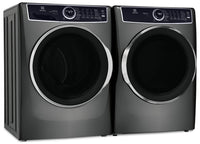 Electrolux 5.2 Cu. Ft. Front-Load Washer and 8 Cu. Ft. Gas Dryer - Titanium 