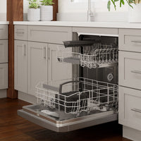 Bosch 300 Series Front-Control Dishwasher with PrecisionWash™ - SGE53C55UC  | Lave-vaisselle Bosch de série 300 avec commandes à l'avant et système PrecisionWashMC - SGE53C55UC  | SGE53C55