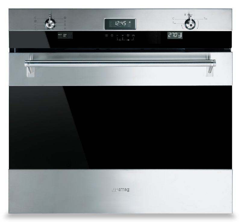 Smeg 4.34 Cu. Ft. Built-In Wall Oven - SOU330X1|Four mural encastré Smeg de 4,34 pi3 - SOU330X1