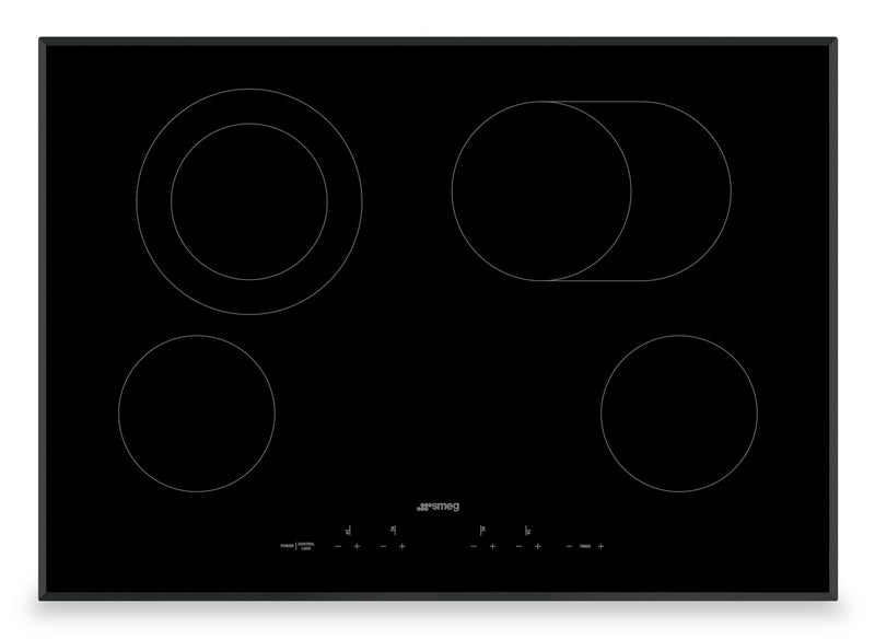 Smeg 30" Electric Cooktop - SEU304EMTB|Surface de cuisson électrique Smeg de 30 po - SEU304EMTB