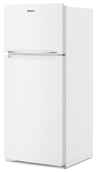 Whirlpool 28" 16.3 Cu. Ft. Top-Mount Refrigerator - White - WRTX5028PW | Réfrigérateur Whirlpool de 16,3 pi³ et de 28 po à congélateur supérieur - blanc - WRTX5028PW