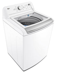 LG 5.8 Cu. Ft. Top-Load High-Efficiency Washer - White - WT7150CW | Laveuse haute efficacité LG à chargement par le haut de 5,8 pi³ - blanche - WT7150CW