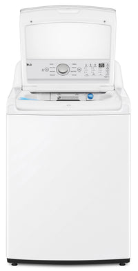 LG 5.8 Cu. Ft. Top-Load High-Efficiency Washer - White - WT7150CW | Laveuse haute efficacité LG à chargement par le haut de 5,8 pi³ - blanche - WT7150CW