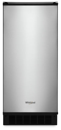 Whirlpool 15" Ice Maker with Clear Ice Technology - WUI75X15HZ - Ice Maker in Fingerprint Resistant Stainless Steel