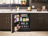 Whirlpool 5.1 Cu. Ft. Under-Counter Refrigerator - WUR35X24HZ - Refrigerator in Fingerprint Resistant Stainless Steel