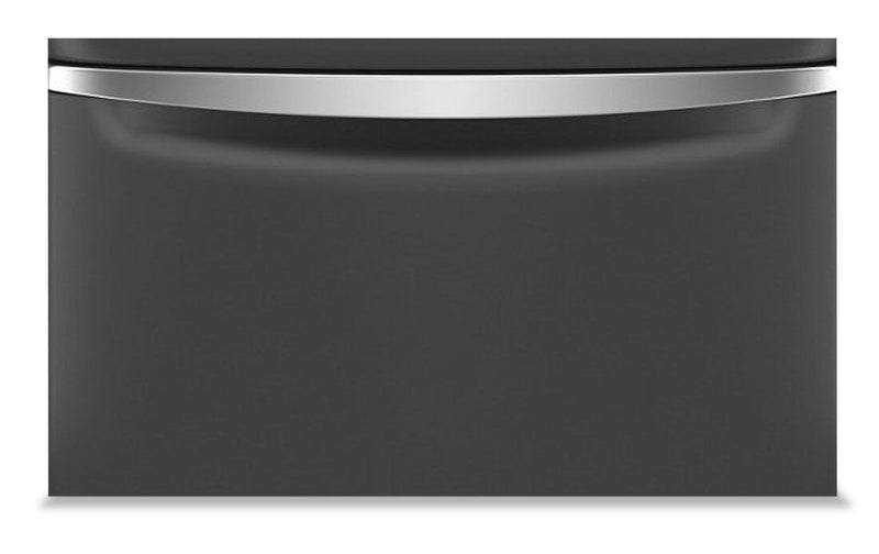 Maytag 15.5" H Laundry Pedestal w/Storage Drawer - Volcano Black 