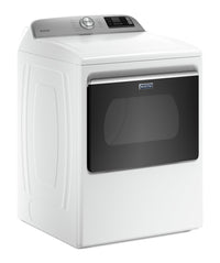 Maytag 7.4 Cu. Ft. Smart Front-Load Electric Dryer - YMED6230HW - Dryer in White