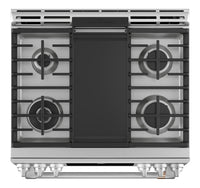 Café 30" Slide-In Dual-Fuel Double Oven Convection Range - CC2S950P2MS1|Cuisinière hybride encastrée Café de 30 po avec deux fours à convection - CC2S950P2MS1|CC2S950S