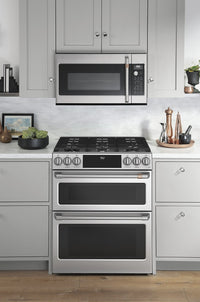 Café 30" Slide-In Dual-Fuel Double Oven Convection Range - CC2S950P2MS1|Cuisinière hybride encastrée Café de 30 po avec deux fours à convection - CC2S950P2MS1|CC2S950S