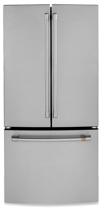 Café 18.6 Cu. Ft. French-Door Counter-Depth Refrigerator - CWE19SP2NS1|Réfrigérateur Café de 18,6 pi³ à portes françaises de profondeur comptoir - CWE19SP2NS1|CWE19SPS