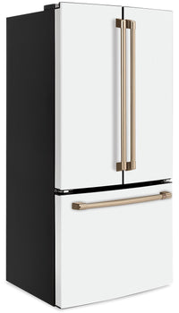 Café 18.6 Cu. Ft. French-Door Counter-Depth Refrigerator - CWE19SP4NW2|Réfrigérateur Café de 18,6 pi³ à portes françaises de profondeur comptoir - CWE19SP4NW2|CWE19SPW