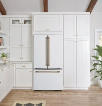 Café 18.6 Cu. Ft. French-Door Counter-Depth Refrigerator - CWE19SP4NW2|Réfrigérateur Café de 18,6 pi³ à portes françaises de profondeur comptoir - CWE19SP4NW2|CWE19SPW