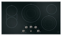 Café 5-Piece Electric Cooktop Brushed Black Knobs - CXCE1HKPMBT|Boutons noir brossé pour surface de cuisson électrique 5 pièces Café - CXCE1HKPMBT|CXCE1HBT