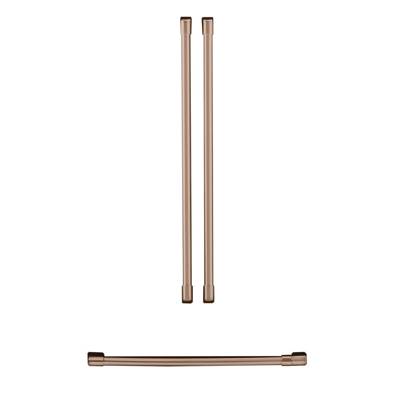 Café French-Door Refrigerator Brushed Copper Handle Set - CXMA3H3PNCU | Ensemble de poignées cuivre brossé pour réfrigérateur Café à portes françaises - CXMA3H3PNCU | CXMA3HCU