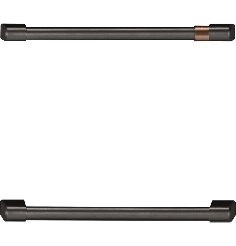 Café Dual-Drawer Refrigerator Brushed Black Handle Set - CXMA3H3PNBT | Ensemble de poignées noir brossé pour réfrigérateur Café à deux tiroirs - CXMA3H3PNBT | CXQD2H2B