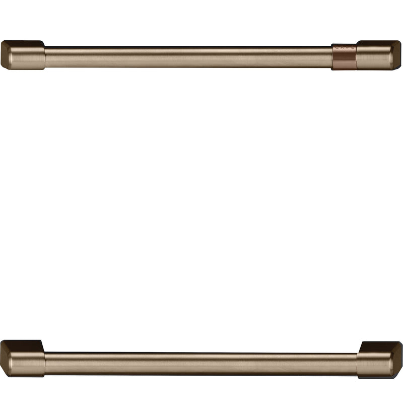 Café Dual-Drawer Refrigerator Brushed Bronze Handle Set - CXMA3H3PNBZ | Ensemble de poignées bronze brossé pour réfrigérateur Café à deux tiroirs - CXMA3H3PNBZ | CXQD2H2Z