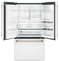 Café 22.2 Cu. Ft. French-Door Refrigerator with Hot Water Dispenser - CYE22TP4MW2|Réfrigérateur Café de 22,2 pi³ à portes françaises avec distributeur d'eau chaude - CYE22TP4MW2|CYE22TPW