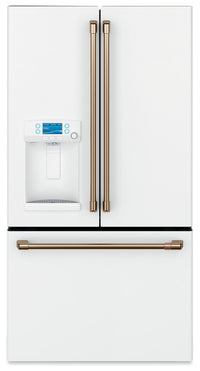 Café 22.2 Cu. Ft. French-Door Refrigerator with Hot Water Dispenser - CYE22TP4MW2|Réfrigérateur Café de 22,2 pi³ à portes françaises avec distributeur d'eau chaude - CYE22TP4MW2|CYE22TPW