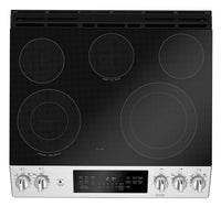 GE 5.3 Cu. Ft. Convection Slide-In Electric Range - JCS840SMSS|Cuisinière électrique encastrée GE de 5,3 pi³ à convection – JCS840SMSS|JCS840SS