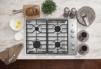 GE 30" Built-In Gas Cooktop - JGP3030SLSS|Surface de cuisson à gaz encastrée GE de 30 po – JGP3030SLSS|JGP3030S