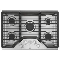 GE 30" Built-In Gas Cooktop - JGP5030SLSS|Surface de cuisson à gaz encastrée GE de 30 po – JGP5030SLSS|JGP5030S