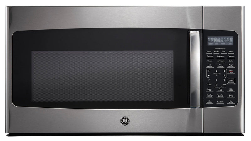 GE 1.8 Cu. Ft. Over-the-Range Microwave - JVM2185SMSS|Four à micro-ondes à hotte intégrée GE de 1,8 pi³ - JVM2185SMSS|JVM2185S