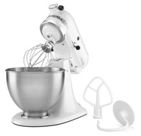 KitchenAid Classic Series 4.5-Quart Tilt-Head Stand Mixer - K45SSWH|Batteur sur socle à tête inclinable KitchenAid de série ClassicMD de 4,5 pintes - K45SSWH|K45SSTWH