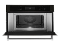 KitchenAid 27" Built-In Microwave Oven with Convection Cooking - KMBP107EBS|Four à micro-ondes encastré KitchenAid de 27 po avec cuisson par convection - KMBP107EBS|KMBP107B