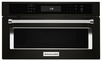 KitchenAid 27" Built-In Microwave Oven with Convection Cooking - KMBP107EBS|Four à micro-ondes encastré KitchenAid de 27 po avec cuisson par convection - KMBP107EBS|KMBP107B