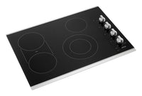 Maytag 30" Electric Cooktop with Reversible Grill and Griddle - MEC8830HS|Surface de cuisson électrique Maytag 30 po avec gril et plaque chauffante réversibles - MEC8830HS|MEC8830S