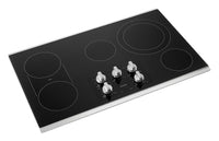 Maytag 36" Electric Cooktop with Reversible Grill and Griddle - MEC8836HS|Surface de cuisson électrique Maytag 36 po avec gril et plaque chauffante réversibles - MEC8836HS|MEC8836S