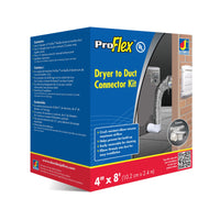 Dundas Jafine ProFlex™ Dryer-to-Duct Connector Kit and 4" Metal Worm Gear Clamps Package|Trousse de connexion Dundas Jafine de la sécheuse au conduit et colliers de serrage|DRYVENT2