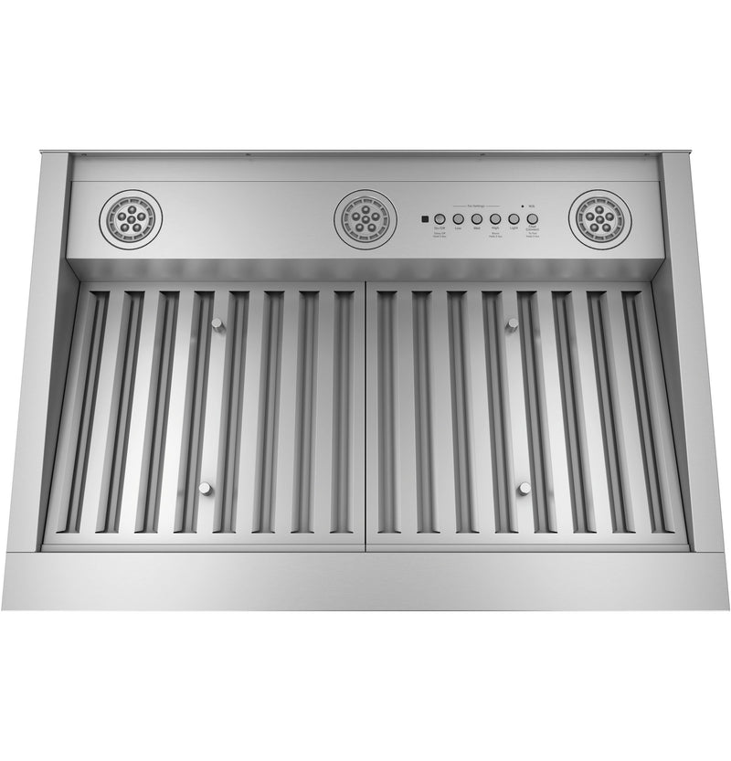 GE 30" Custom Range Hood Insert with Wi-Fi Connect - UVC9300SLSS | Hotte de cuisinière encastrée personnalisée GE de 30 po avec connectivité Wi-Fi – UVC9300SLSS | UVC9300S