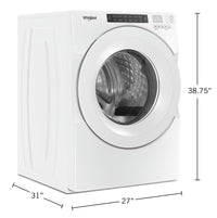 Whirlpool 5.0 Cu. Ft Closet-Depth Front-Load Washer - WFW560CHW|Laveuse frontale Whirlpool profondeur placard de 5,0 pi3 - WFW560CHW|WFW560HW