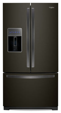 Whirlpool 27 Cu. Ft. Wide French-Door Fingerprint-Resistant Refrigerator - WRF767SDHV|Réfrigérateur large de 27 pi3 Whirlpool à portes française, résistant aux traces de doigts - WRF767SDHV|WRF767SV