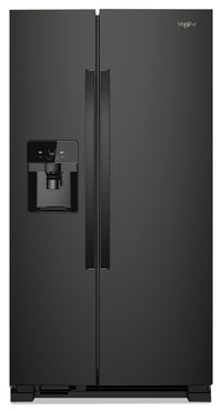 Whirlpool 21 Cu. Ft. Side-by-Side Refrigerator - WRS321SDHB|Réfrigérateur Whirlpool de 21 pi3 à compartiments juxtaposés - WRS321SDHB|WRS321DB