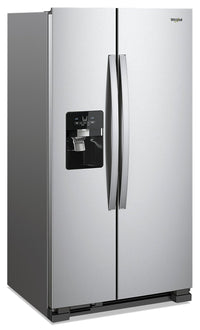 Whirlpool 21 Cu. Ft. Side-by-Side Refrigerator - WRS321SDHZ|Réfrigérateur Whirlpool de 21 pi3 à compartiments juxtaposés - WRS321SDHZ|WRS321DZ