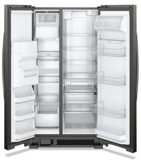 Whirlpool 25 Cu. Ft. Side-by-Side Refrigerator - WRS325SDHV|Réfrigérateur Whirlpool de 25 pi3 à compartiments juxtaposés - WRS325SDHV|WRS325DV