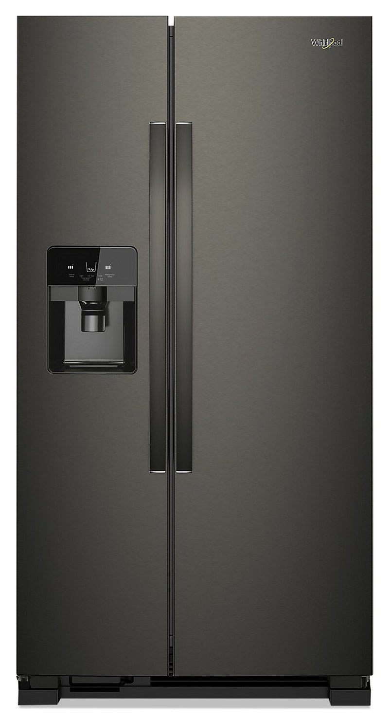 Whirlpool 25 Cu. Ft. Side-by-Side Refrigerator - WRS325SDHV|Réfrigérateur Whirlpool de 25 pi3 à compartiments juxtaposés - WRS325SDHV|WRS325DV