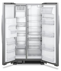 Whirlpool 25 Cu. Ft. Side-by-Side Refrigerator - WRS325SDHZ|Réfrigérateur Whirlpool de 25 pi3 à compartiments juxtaposés - WRS325SDHZ|WRS325DZ