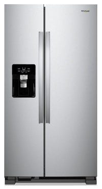 Whirlpool 25 Cu. Ft. Side-by-Side Refrigerator - WRS555SIHZ|Réfrigérateur Whirlpool de 25 pi3 à compartiments juxtaposés - WRS555SIHZ|WRS555HZ